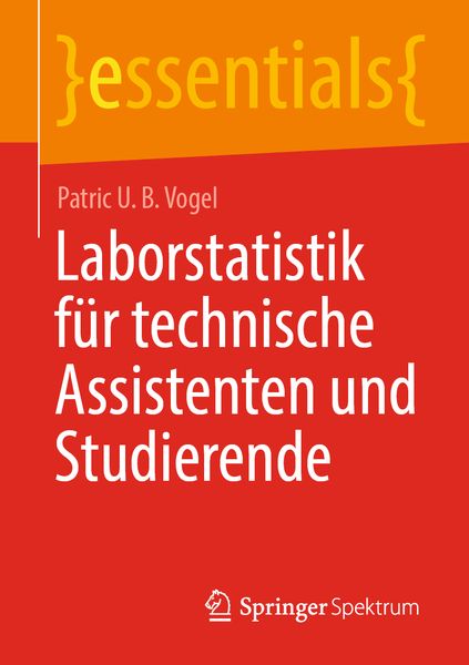 Produktbild: Laborstatistik f&uuml;r technische Assistenten und Studierende