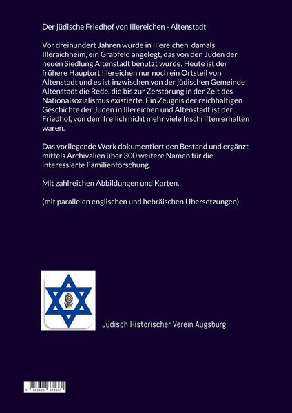 Produktbild: Der j&uuml;dische Friedhof von Illereichen - Altenstadt