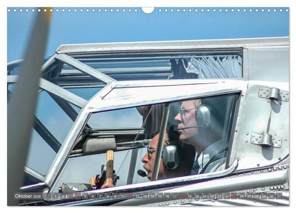 Produktbild: JU 52 - Zwischen Himmel und Erde (Wandkalender 2026 DIN A3 quer), CALVENDO Monatskalender