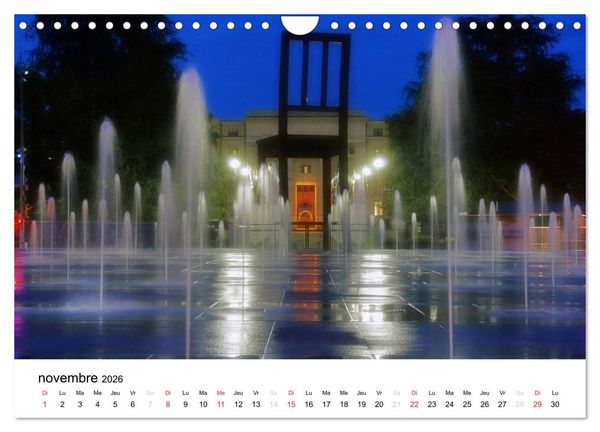 Produktbild: Gen&egrave;ve Points de vue (Calendrier mural 2026 DIN A4 vertical), CALVENDO calendrier mensuel