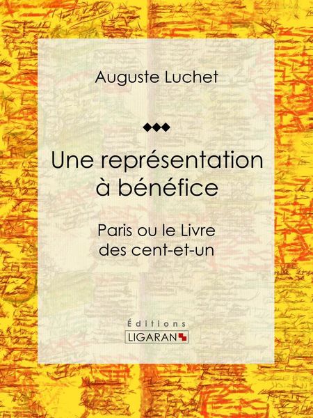 Produktbild: Une repr&eacute;sentation &agrave; b&eacute;n&eacute;fice