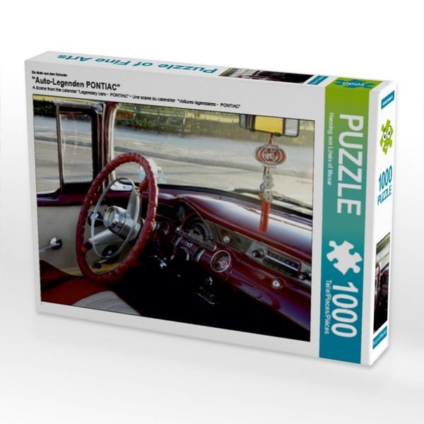 CALVENDO Puzzle Ein Motiv aus dem Kalender 'Auto-Legenden PONTIAC' | 1000 Teile Lege-Größe 64x48cm Foto-Puzzle für glückliche Stunden