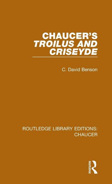 Produktbild: Chaucer's Troilus and Criseyde