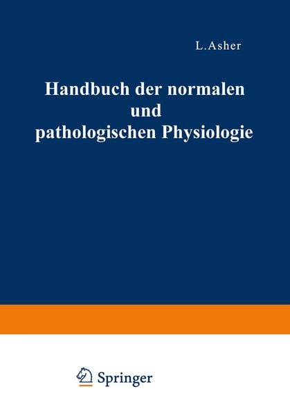 Produktbild: Correlationen des Zirkulationssystems Mineralstoffwechsel &middot; Regulation des Organischen Stoffwechsels &middot; Die Correlativen Funktionen des Autonomen Nervensystems II