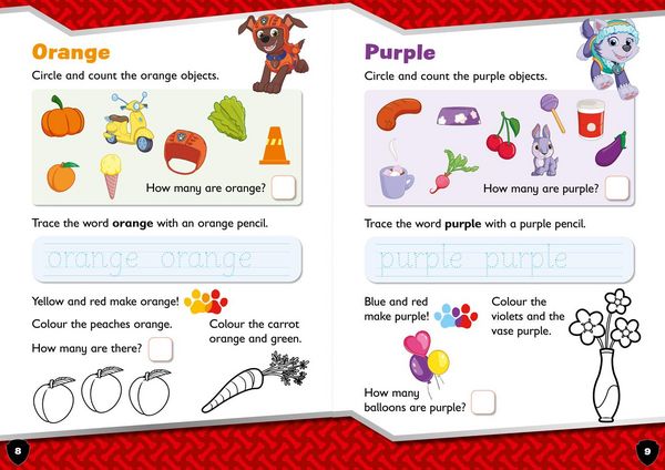 Produktbild: PAW Patrol Shapes and Colours Activity Book