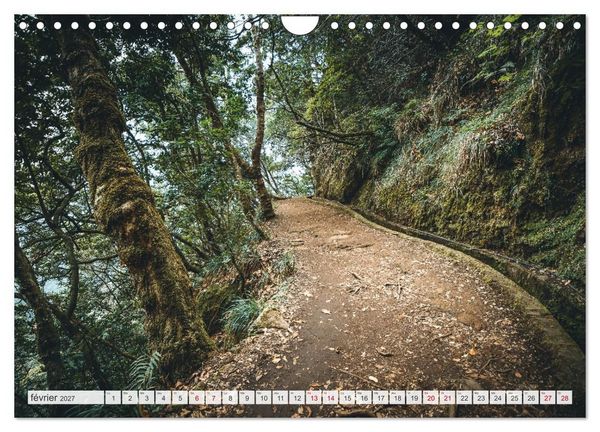 Produktbild: Mad&egrave;re - Paradis dans l&rsquo;Atlantique (Calendrier mural 2027 DIN A4 vertical), CALVENDO calendrier mensuel