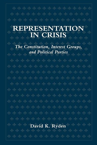 Produktbild: Representation in Crisis