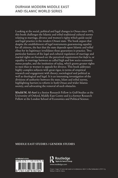 Produktbild: Social and Gender Inequality in Oman
