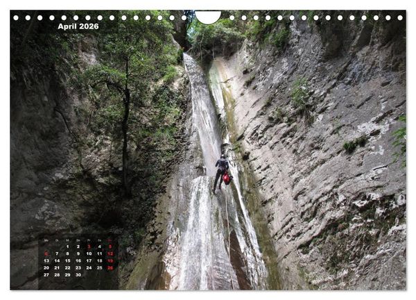 Produktbild: Abenteuer Canyoning (Wandkalender 2026 DIN A4 quer), CALVENDO Monatskalender