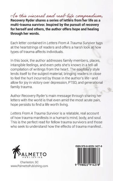 Produktbild: Letters from a Trauma Survivor