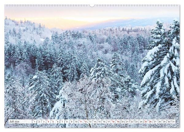 Produktbild: Wildes Japan - Hokkaido im Winter (hochwertiger Premium Wandkalender 2026 DIN A2 quer), Kunstdruck in Hochglanz