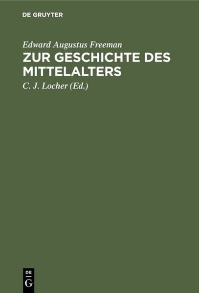 Produktbild: Zur Geschichte des Mittelalters