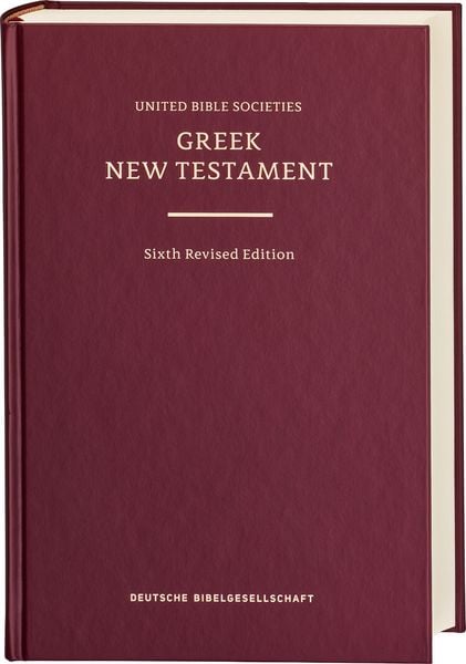 Produktbild: Greek New Testament GNT6. Gro&szlig;druckausgabe