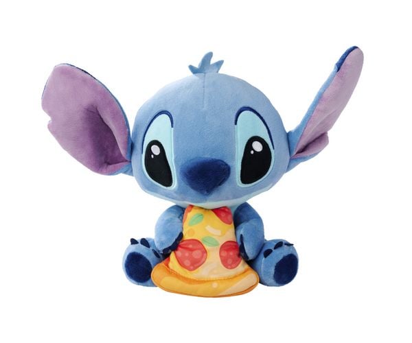 Produktbild: Disney Stitch mit Pizza, 25cm