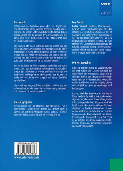 Produktbild: Lexikon K&auml;ltetechnik