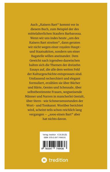 Produktbild: Kaisers Bart