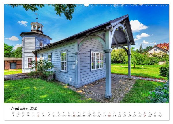 Produktbild: Unser buntes Bergedorf (Wandkalender 2026 DIN A2 quer), CALVENDO Monatskalender