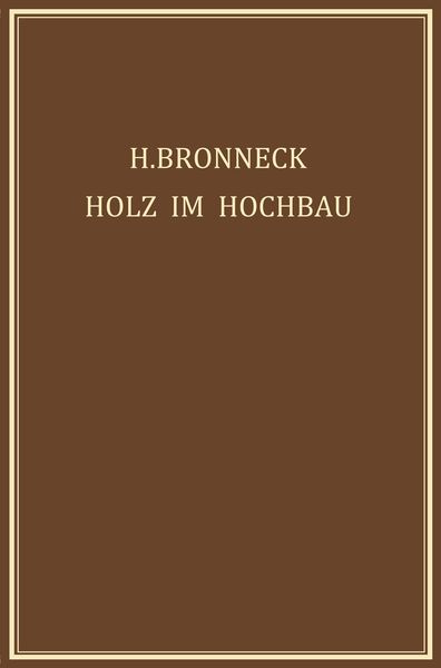 Produktbild: Holz im Hochbau