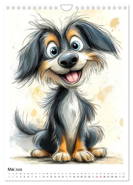 Produktbild: Hunde mit Humor (Wandkalender 2026 DIN A4 hoch), CALVENDO Monatskalender