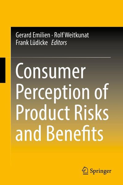 Produktbild: Consumer Perception of Product Risks and Benefits