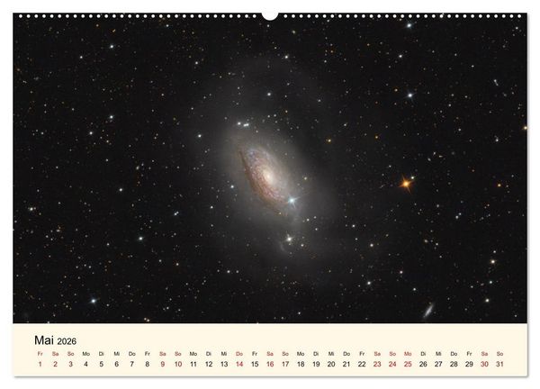 Produktbild: Distant Luminosity: Eine fotografische Reise durch das Universum (hochwertiger Premium Wandkalender 2026 DIN A2 quer), Kunstdruck in Hochglanz