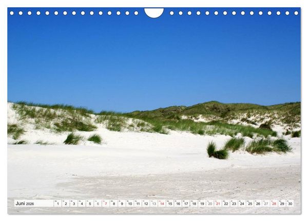 Produktbild: Amrum &ndash; Trauminsel in der Nordsee (Wandkalender 2026 DIN A4 quer), CALVENDO Monatskalender