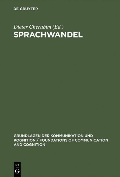 Produktbild: Sprachwandel