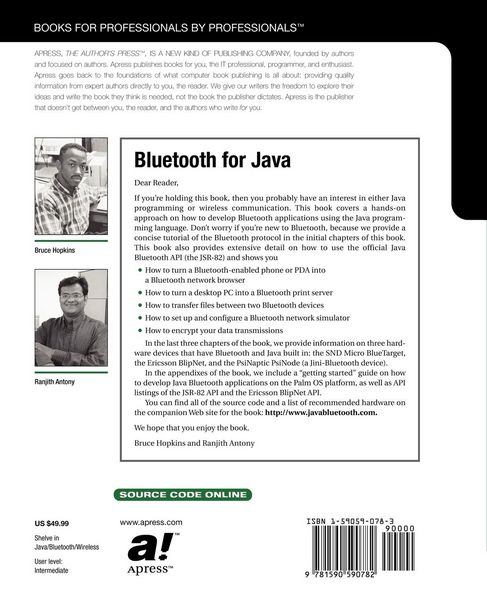 Produktbild: Bluetooth For Java