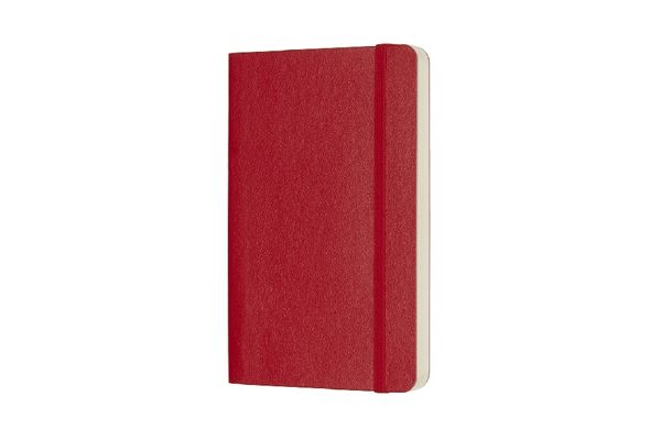 Produktbild: Moleskine Notizbuch P/a6, Punktraster, Soft Cover, Scharlachrot
