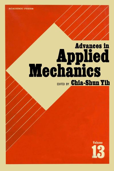Produktbild: Advances in Applied Mechanics
