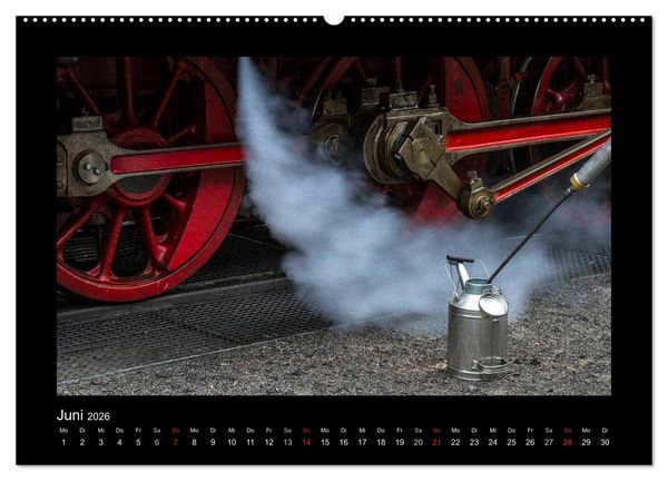 Produktbild: Dampferlebnis im Harz (Wandkalender 2026 DIN A2 quer), CALVENDO Monatskalender