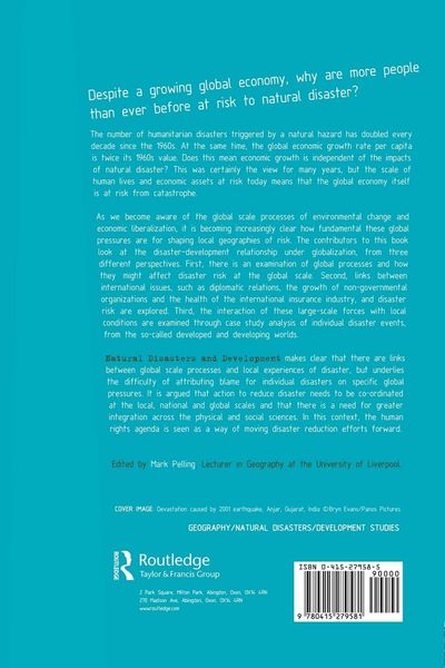 Produktbild: Natural Disaster and Development in a Globalizing World