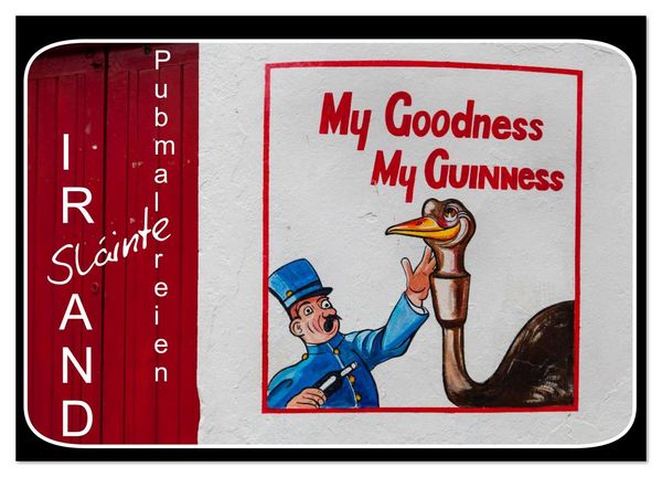 Produktbild: Sl&aacute;inte IRLAND - Pubmalereien (Wandkalender 2026 DIN A3 quer), CALVENDO Monatskalender