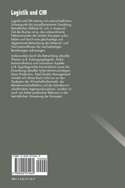 Produktbild: Logistik und CIM
