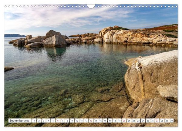 Produktbild: Korsika - Calvi und die Balagne (Wandkalender 2026 DIN A3 quer), CALVENDO Monatskalender