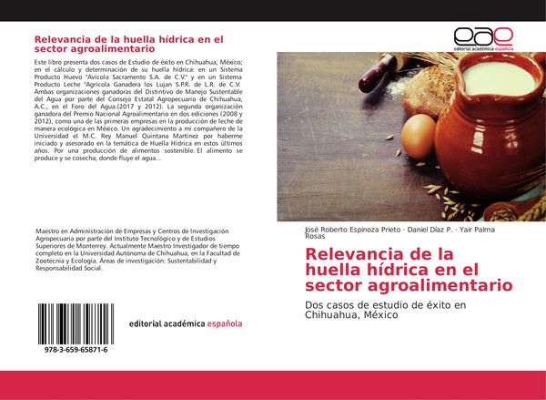Produktbild: Relevancia de la huella h&iacute;drica en el sector agroalimentario