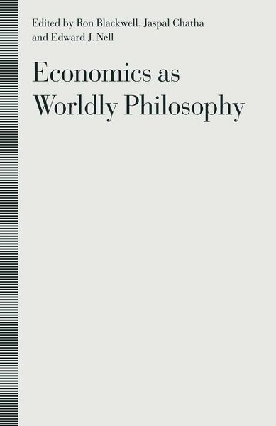 Produktbild: Economics as Worldly Philosophy