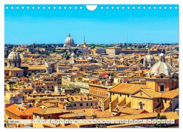 Produktbild: Reise durch Italien Vatikan (Wandkalender 2026 DIN A4 quer), CALVENDO Monatskalender