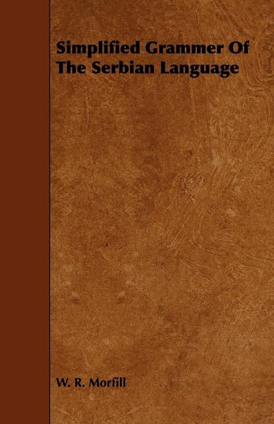 Produktbild: Simplified Grammer of the Serbian Language