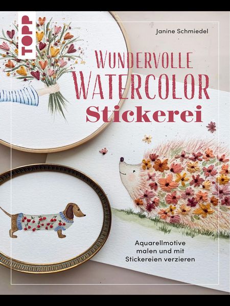 Produktbild: Wundervolle Watercolor Stickerei