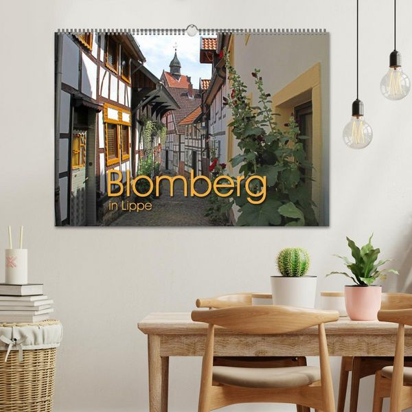 Produktbild: Blomberg in Lippe (Wandkalender 2026 DIN A2 quer), CALVENDO Monatskalender