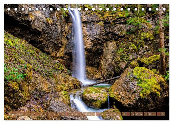 Produktbild: Idyllische Landschaften am Tegernsee (Tischkalender 2026 DIN A5 quer), CALVENDO Monatskalender