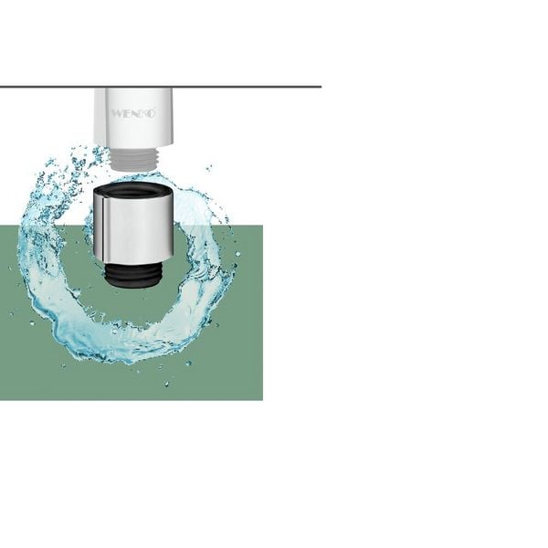 Produktbild: Duschsystem Mod. Young Eco mit Thermostat-Armatur Chrom, inkl. 2 Watersaving Regulatoren