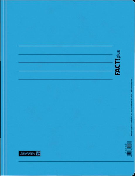 Produktbild: Schnellhefter FACT!plus hellblau