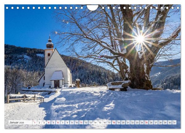 Produktbild: Sch&ouml;ne Gr&uuml;&szlig;e aus Dienten (Wandkalender 2026 DIN A4 quer), CALVENDO Monatskalender