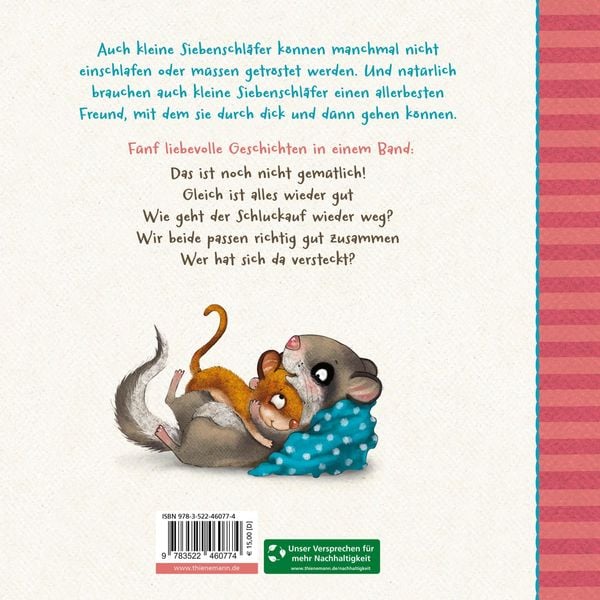 Produktbild: Der kleine Siebenschläfer: Meine Geschichten zum Kuscheln, Trösten, Liebhaben