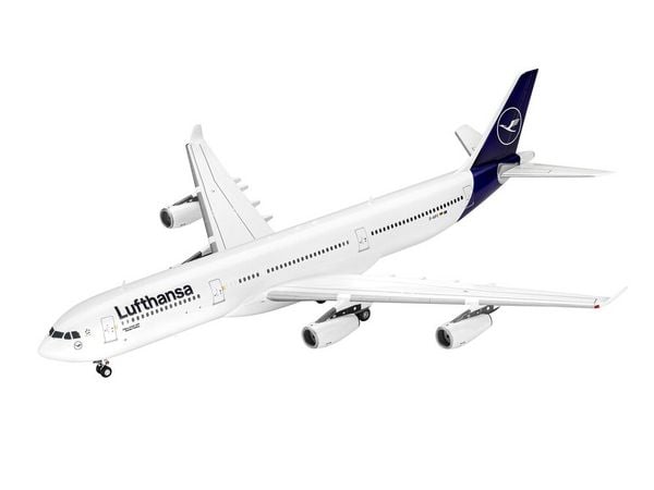 Produktbild: Revell 03803 A340-300 Lufthansa New Livery Flugmodell Bausatz 1:144