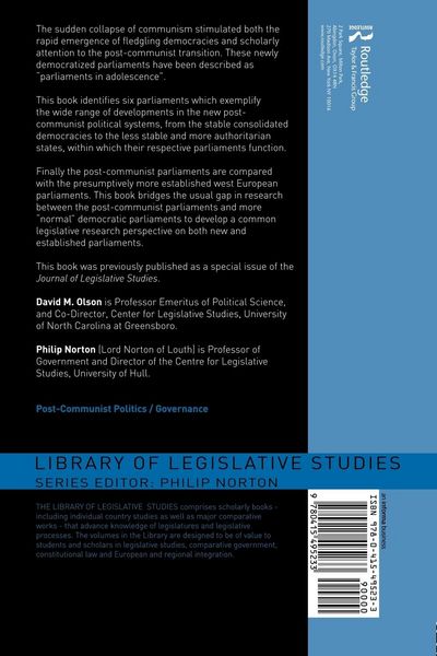 Produktbild: Post-Communist and Post-Soviet Parliaments