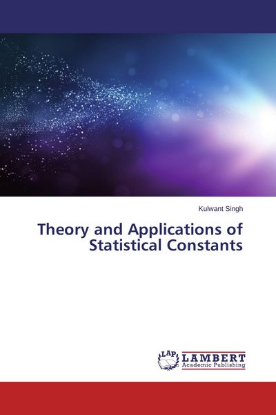 Produktbild: Theory and Applications of Statistical Constants