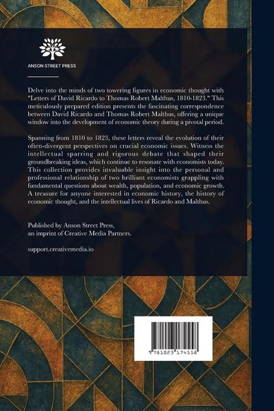 Produktbild: Letters of David Ricardo